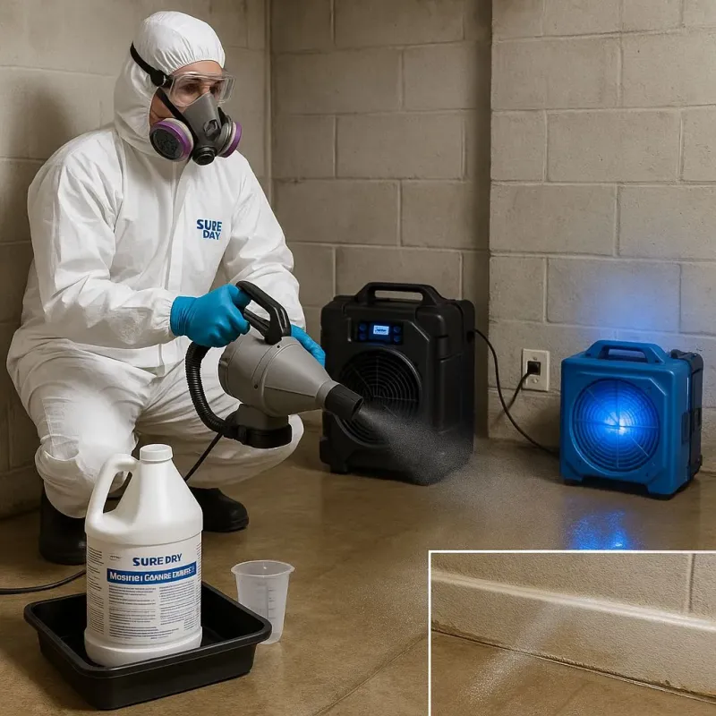 Sanitization and Odor Removal process in Aberdeen, FL