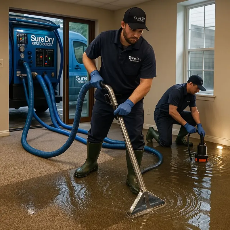 Water Extraction and Removal process in Aberdeen, FL